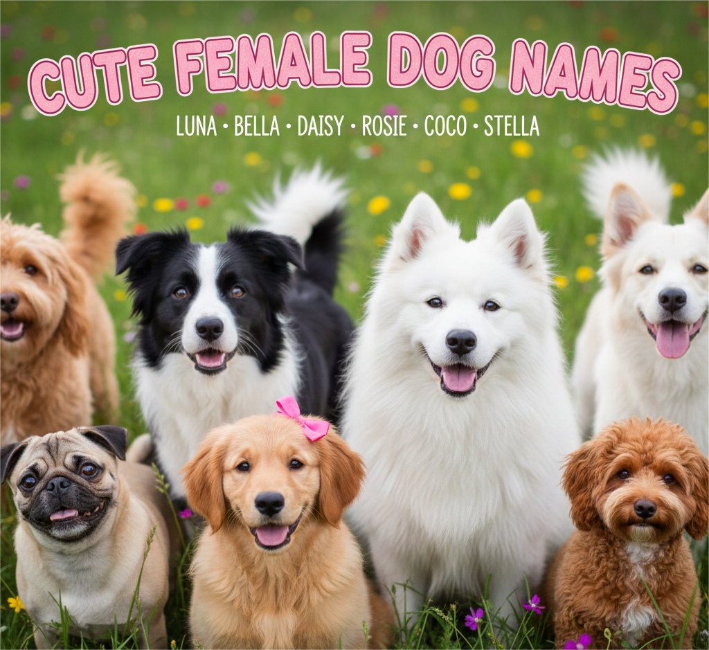 Top Cute Female Dog Names for 2025: Adorable and Unique Picks for Your Puppy